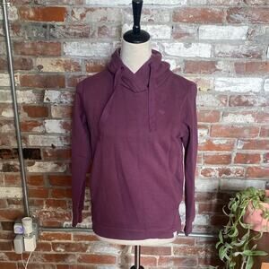 Fat Face Plum Hooded Pull Over Sweater Size XS